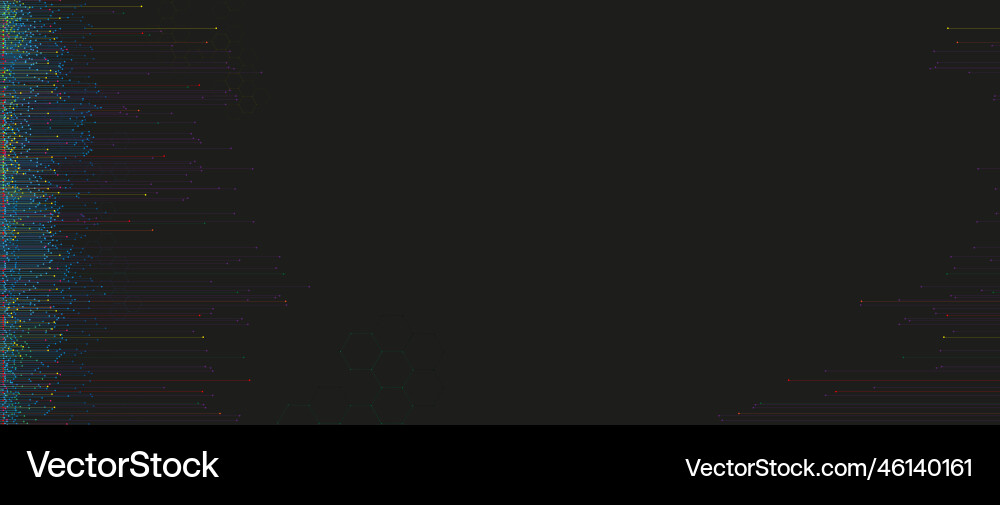 Quantum processing deep learning artificial Vector Image