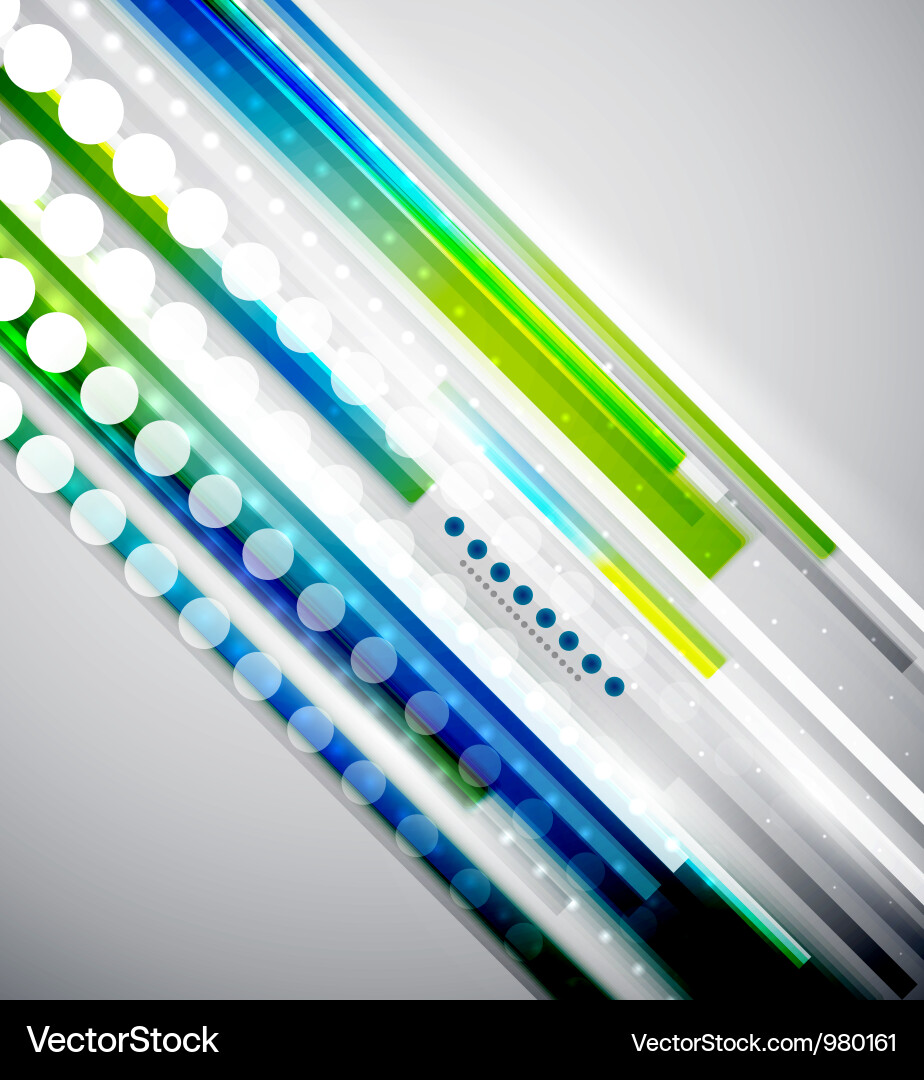 Techno lines abstract background Vector Image