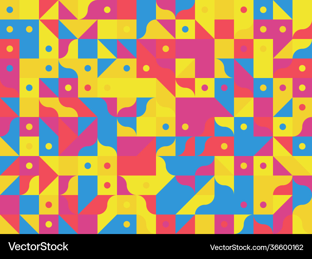 Mosaic abstract pattern design Mosaic abstract pattern design vector image