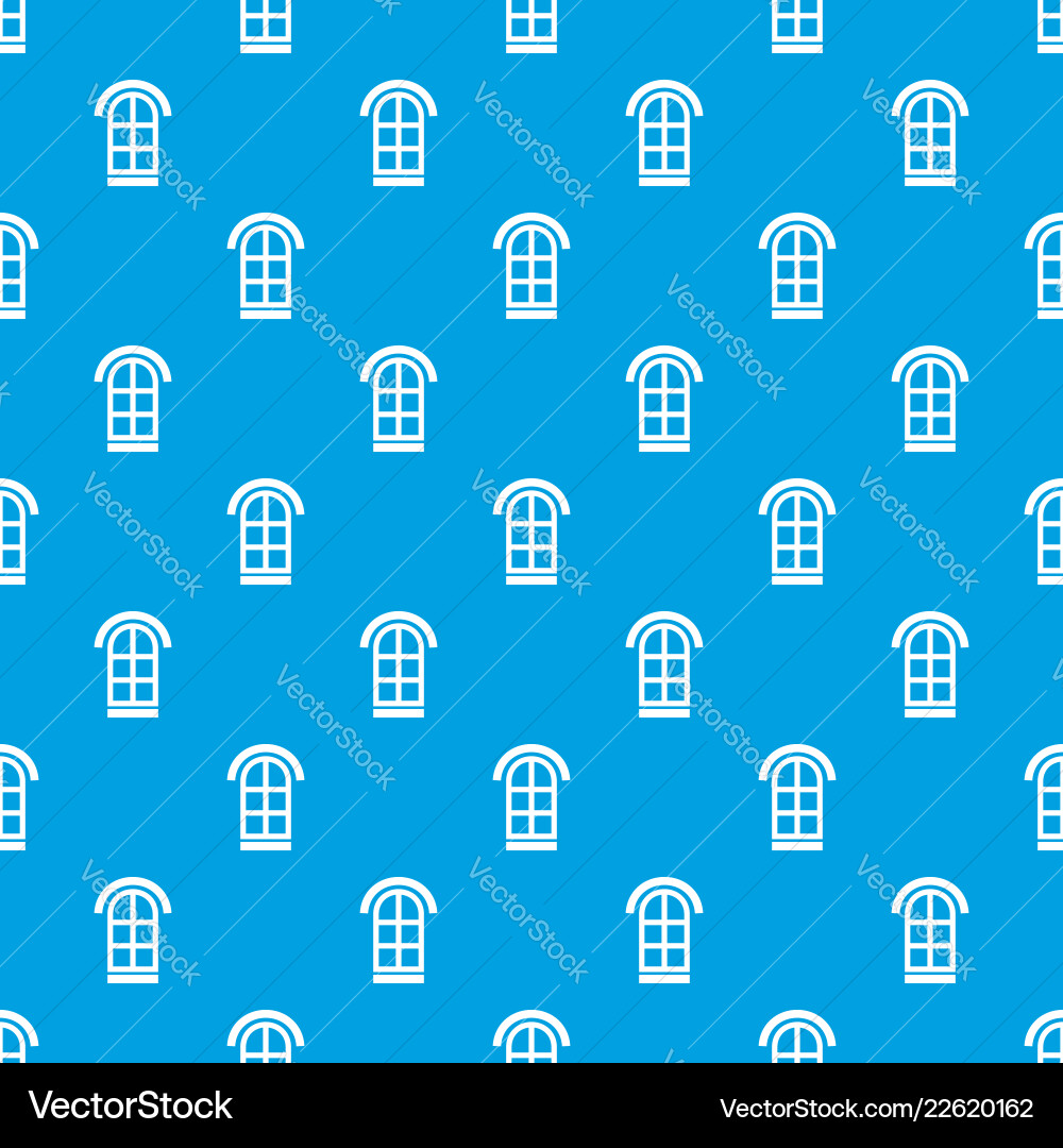 Semicircular window frame pattern seamless Semicircular window frame pattern seamless vector image