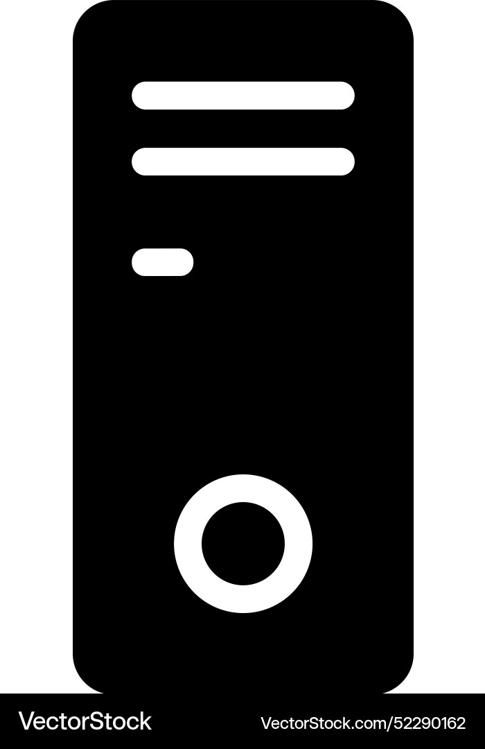 Technology and computer icon symbol image Vector Image