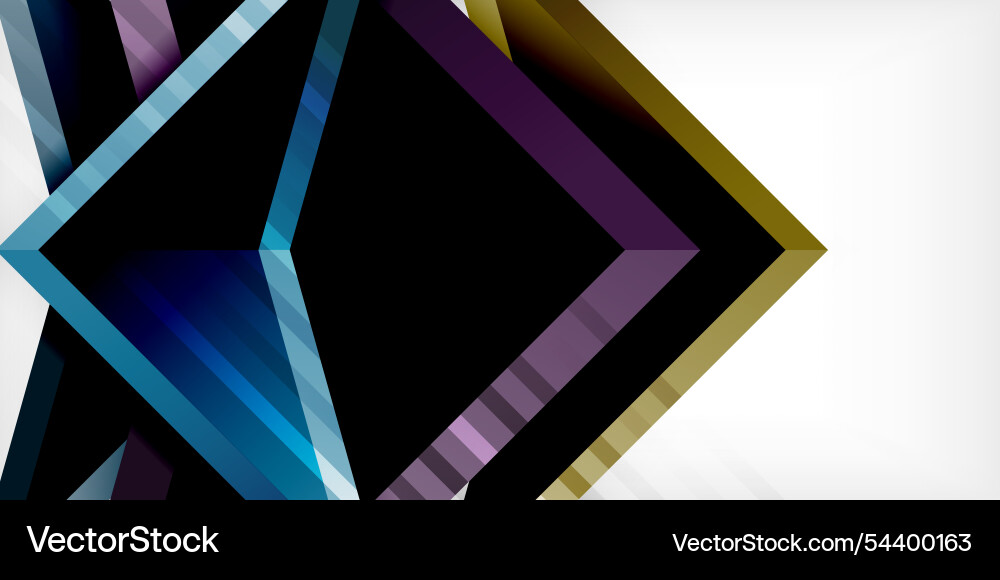 Arrows with 3d effect abstract background Arrows with 3d effect abstract background vector image