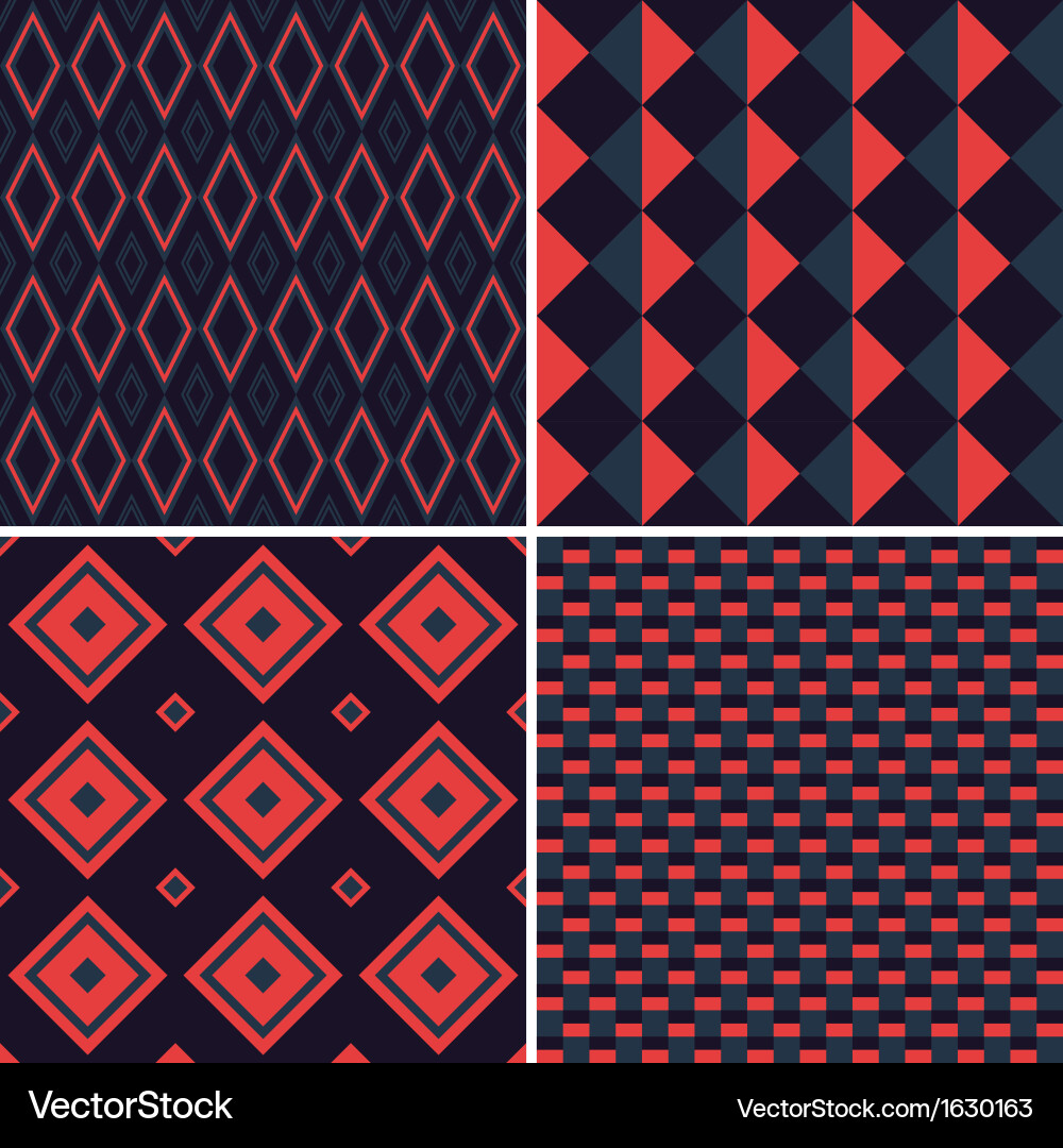 Seamless pattern vector image
