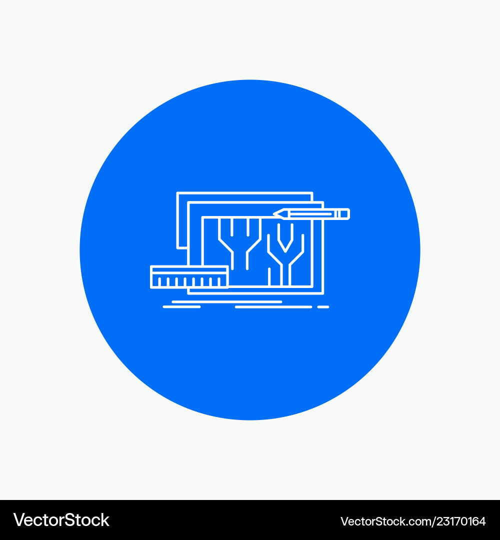 Architecture blueprint circuit design engineering Architecture blueprint circuit design engineering vector image