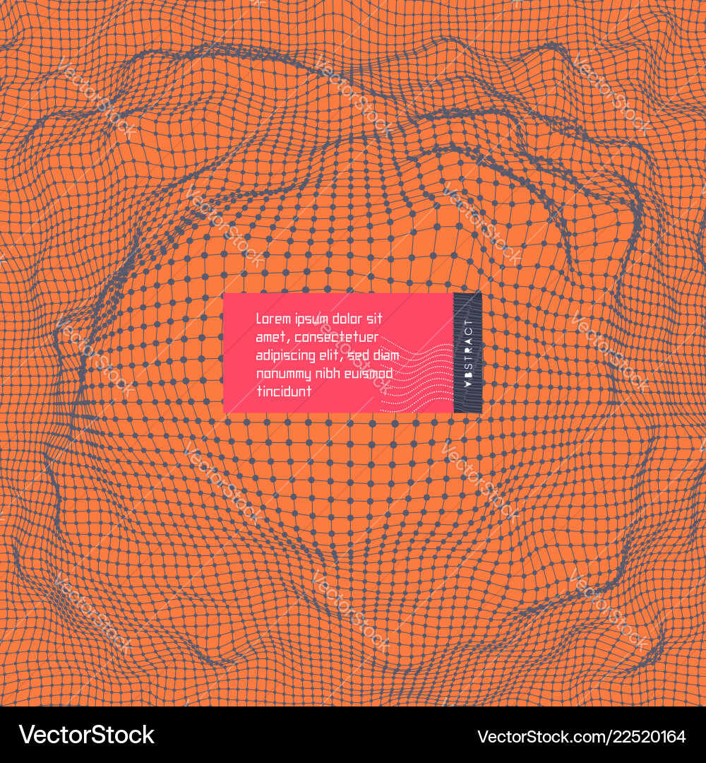 Lattice structure science or technology Lattice structure science or technology vector image
