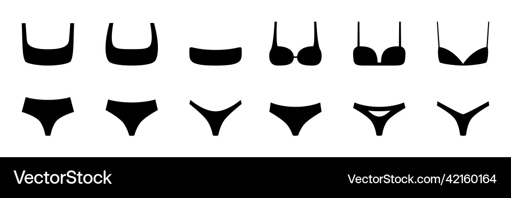 Summer isolated fashion swimsuit minimalistic Summer isolated fashion swimsuit minimalistic vector image