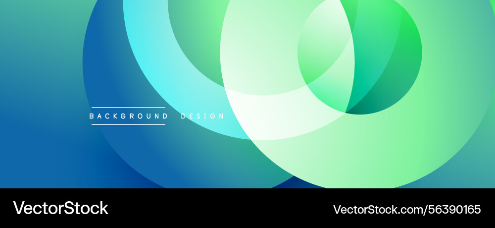 Abstract design features overlapping circles Abstract design features overlapping circles vector image