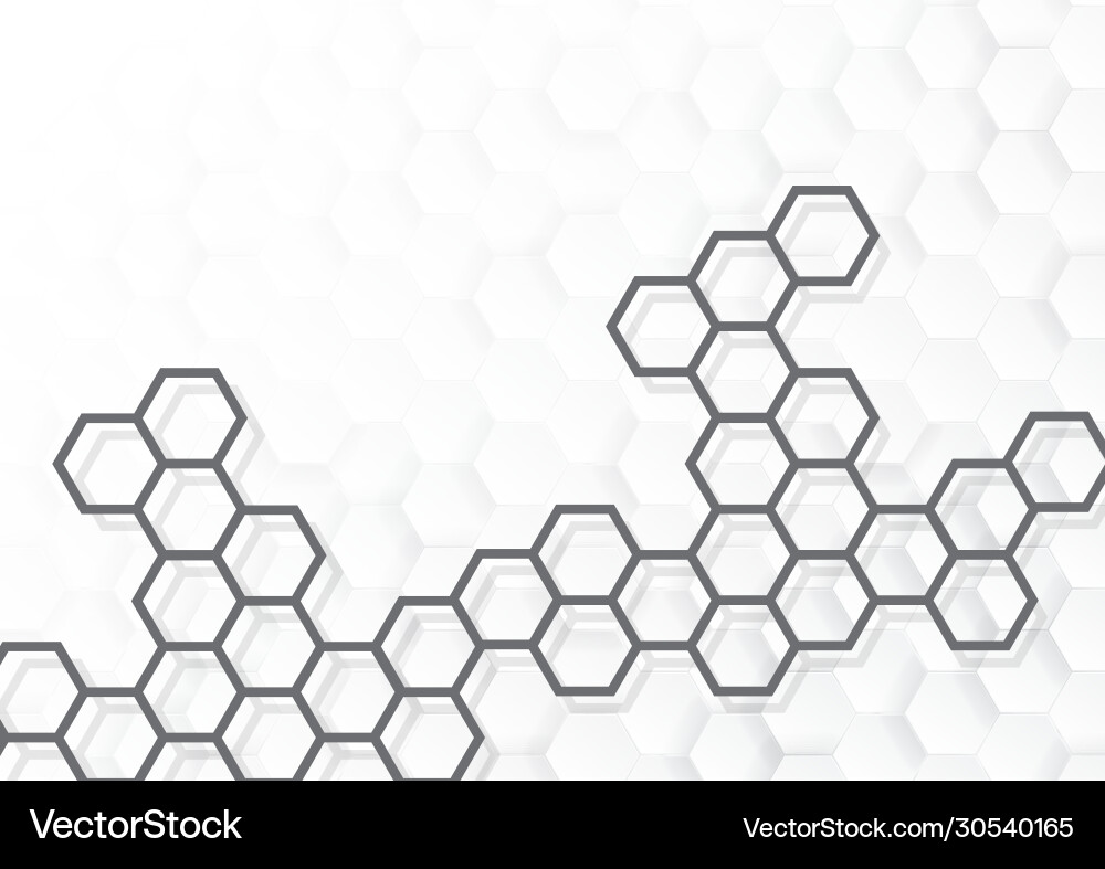 Pattern hexagon background abstract Pattern hexagon background abstract vector image
