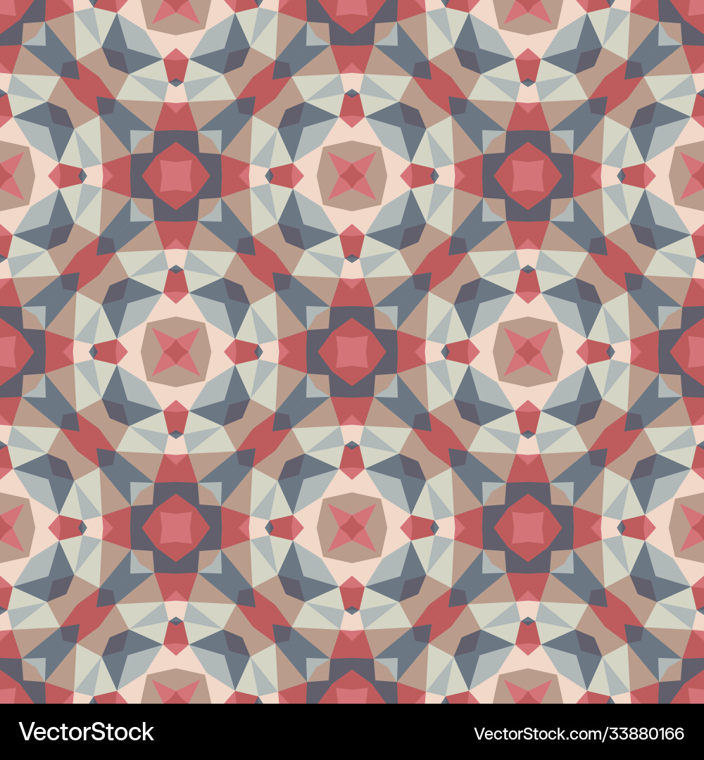 Abstract geometric background seamless pattern Vector Image