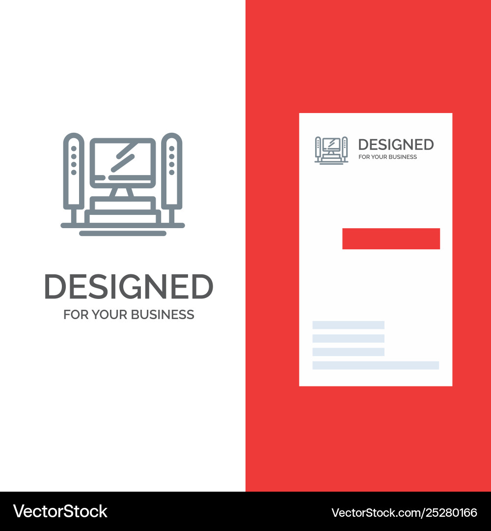 Computer computing server cpu grey logo design Computer computing server cpu grey logo design vector image