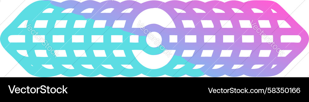 Dynamic Gradient Cylinders Vector Image