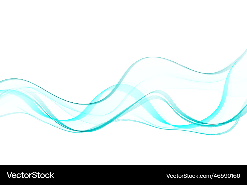 Elegant abstract design element blue Elegant abstract design element blue vector image