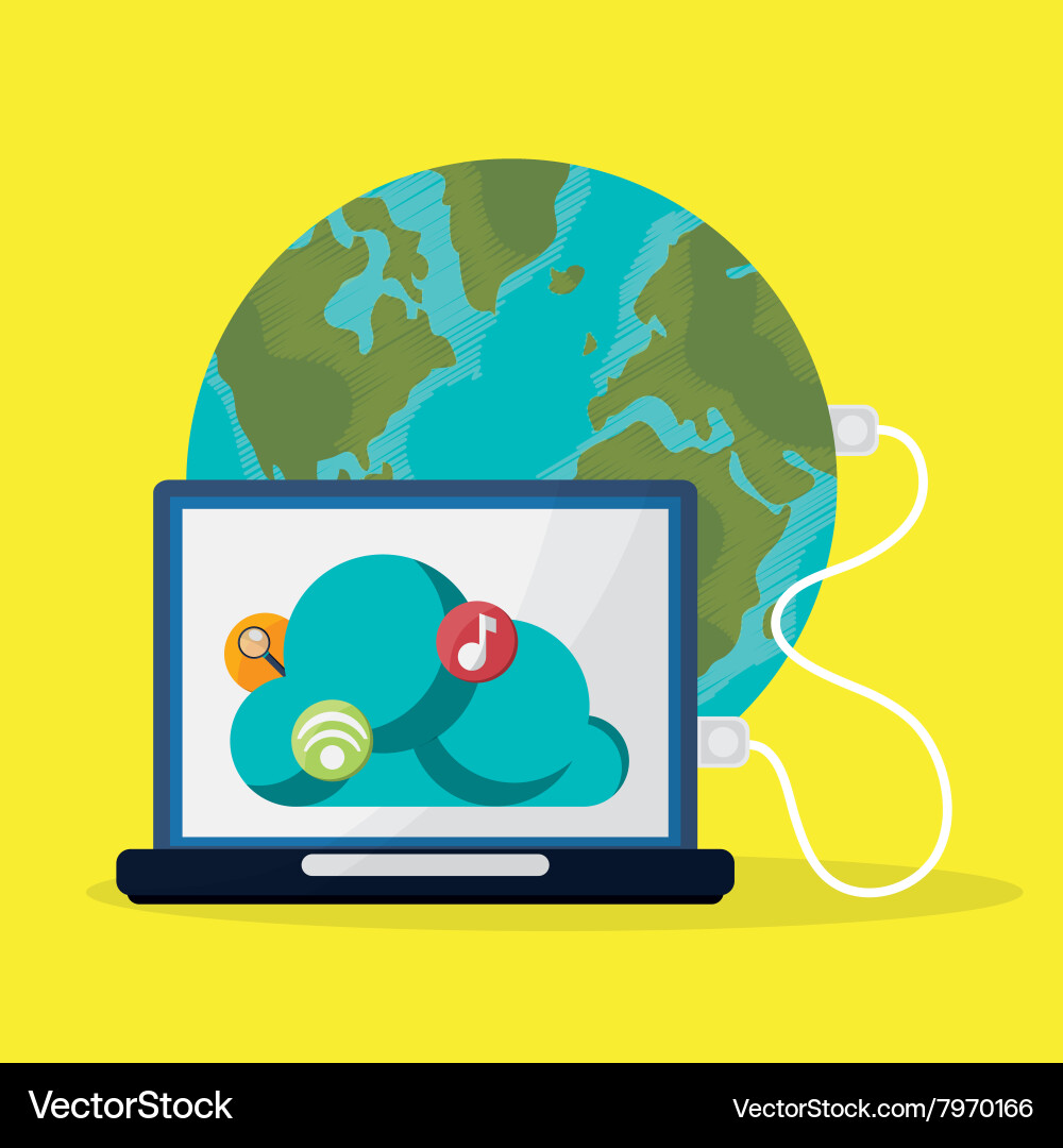 Responsive web design vector image