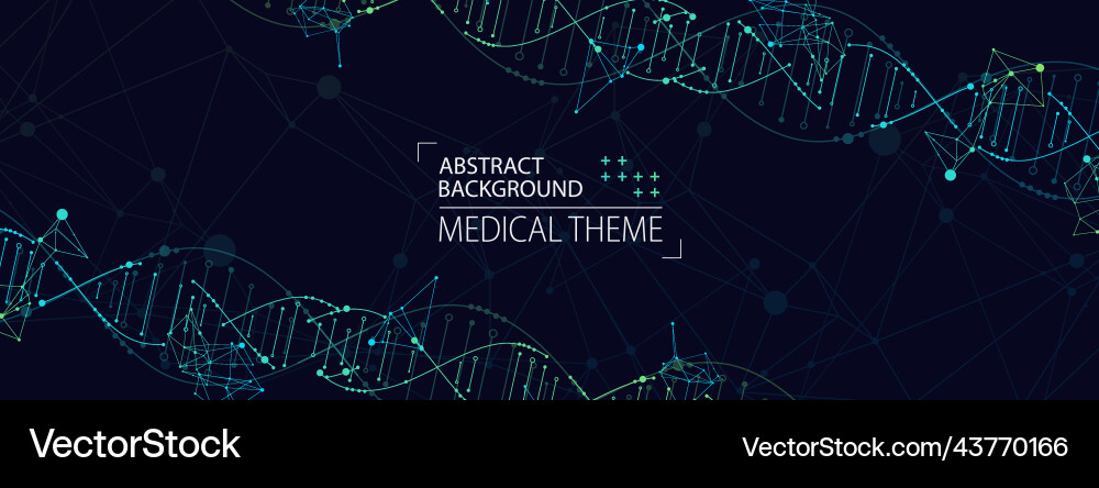 Science template abstract background with a 3d Science template abstract background with a 3d Vector Image