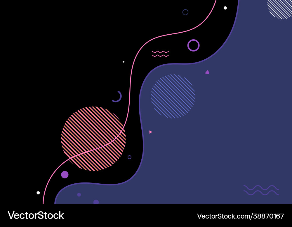 Abstract dynamic wave lines and shape Abstract dynamic wave lines and shape vector image