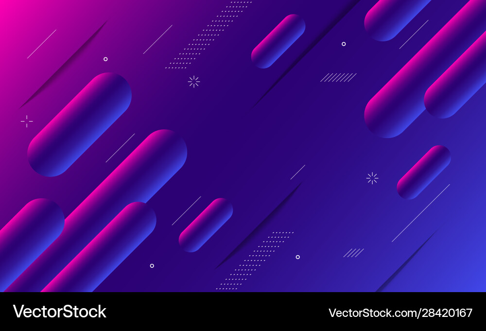 Abstract Geometric Gradient Background vector image