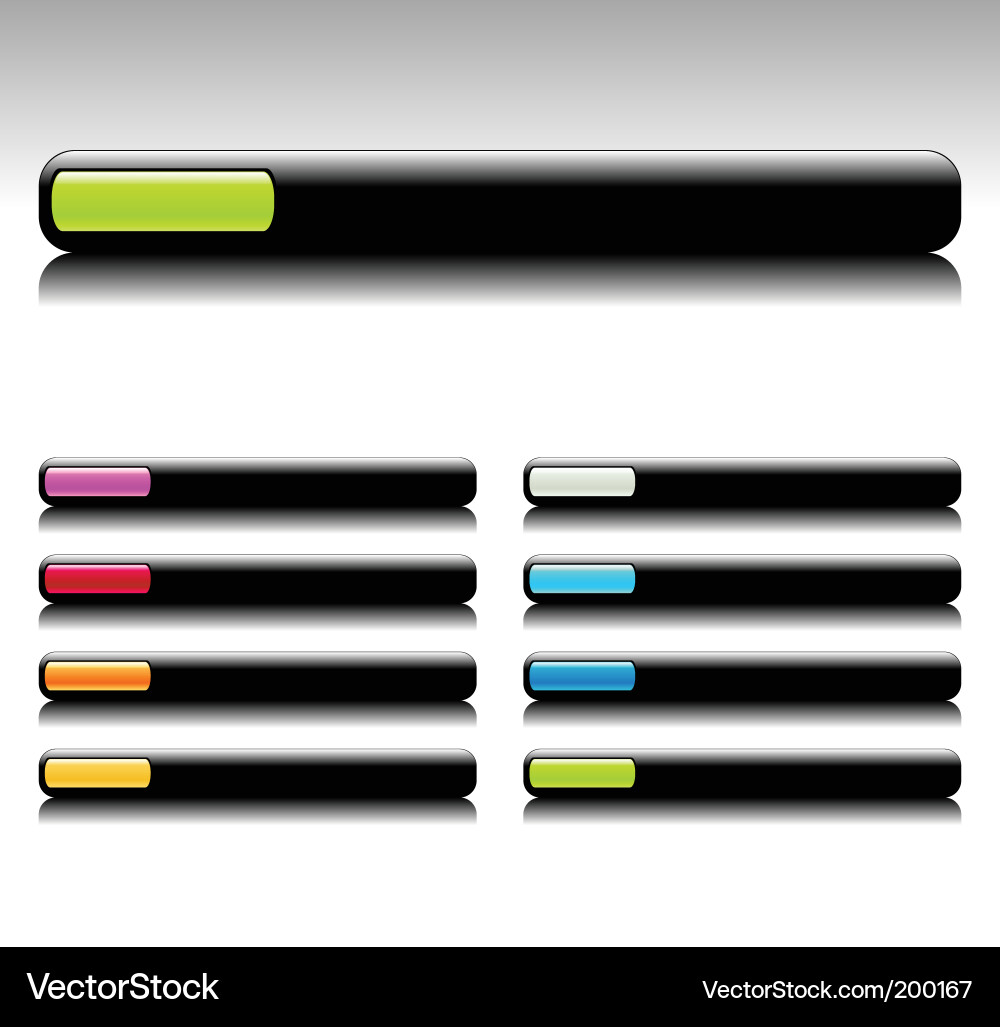Button Vector Image