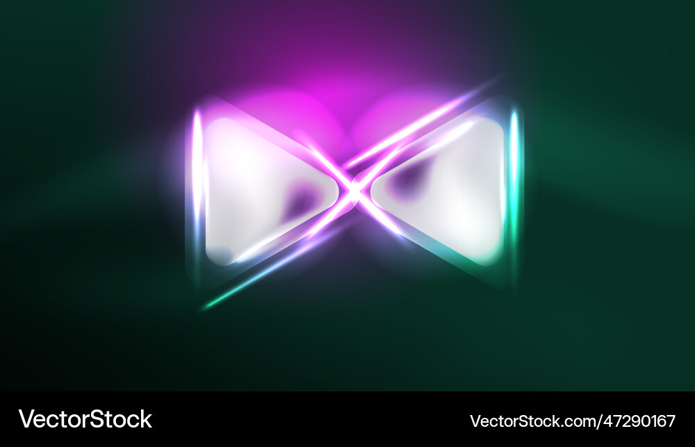 Digital neon abstract background triangles Digital neon abstract background triangles vector image