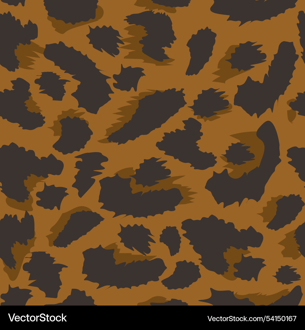 Leopard print seamless pattern Leopard print seamless pattern vector image