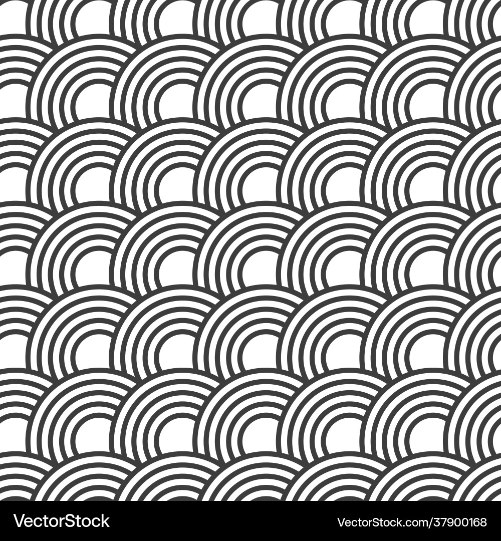 Abstract seamless pattern overlapping circles Abstract seamless pattern overlapping circles vector image