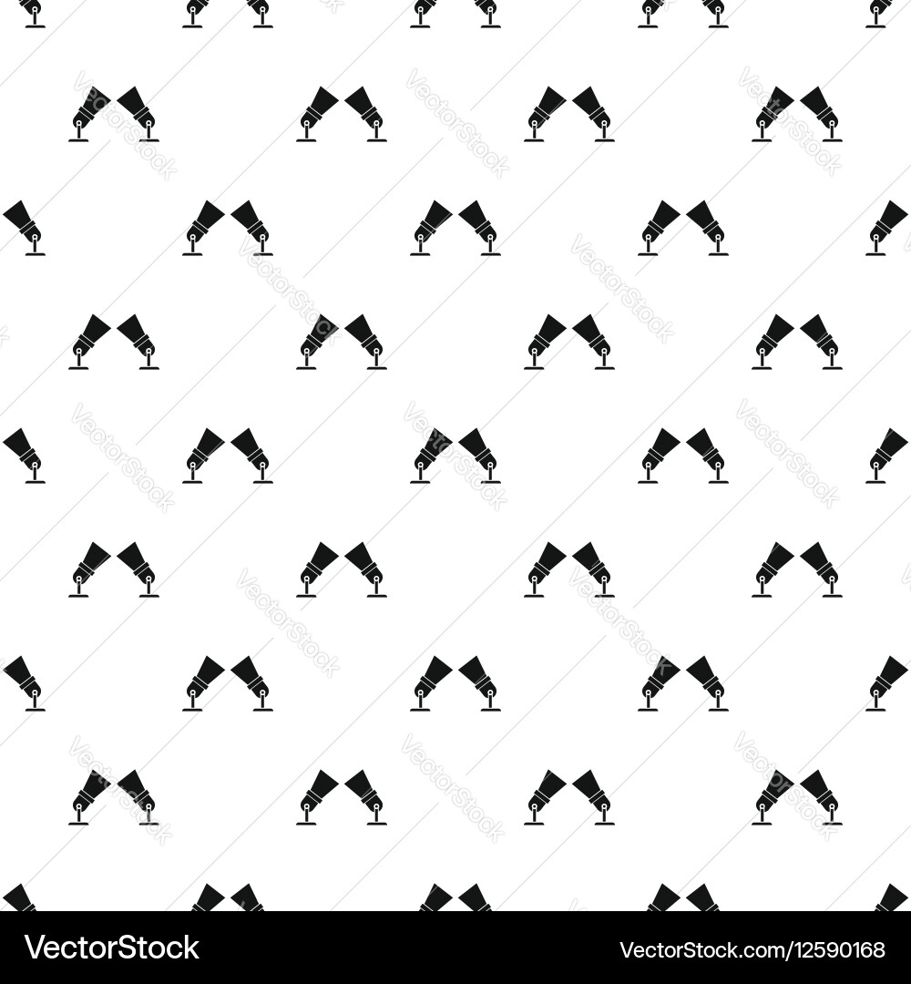 Spotlights pattern simple style Vector Image
