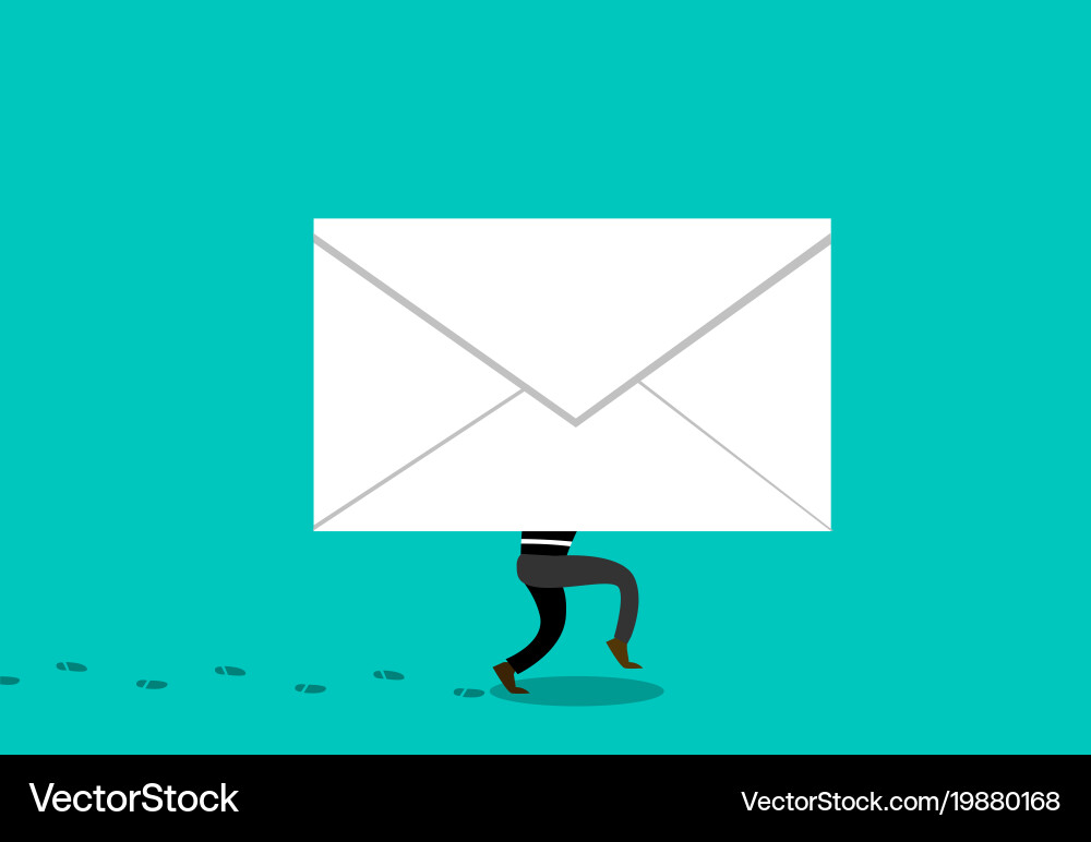 Thief hide in phishing mail to hacking vector image