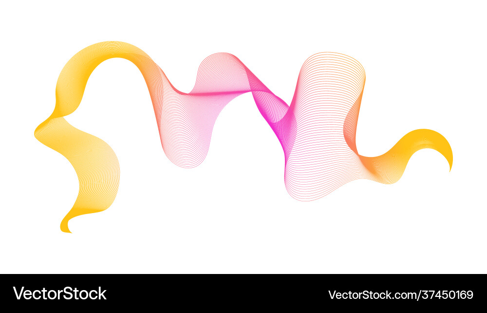 Abstract backdrop with wave gradient lines Abstract backdrop with wave gradient lines Vector Image