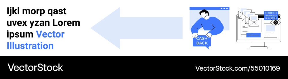 Digital transformation with user login interface Digital transformation with user login interface vector image