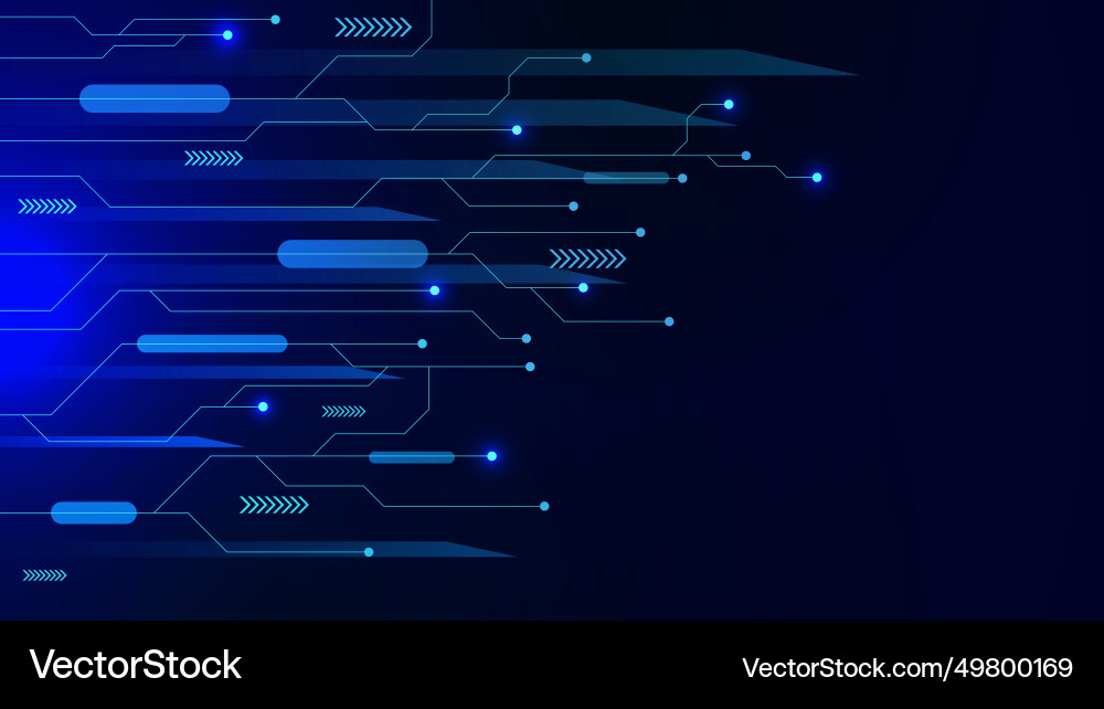 Futuristic circuit board for high computer Futuristic circuit board for high computer vector image