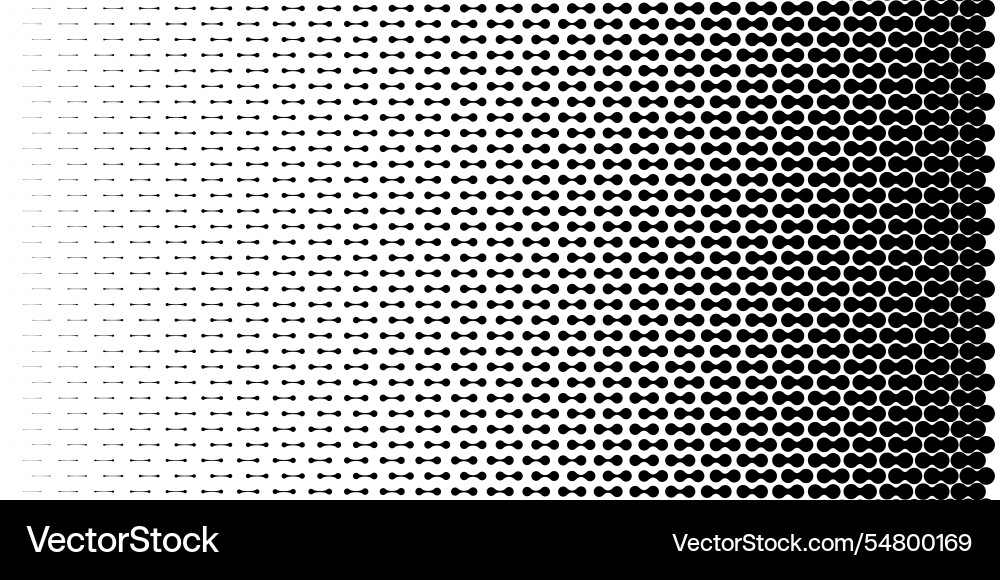 Pixel dissolve dots background connected circle Pixel dissolve dots background connected circle vector image