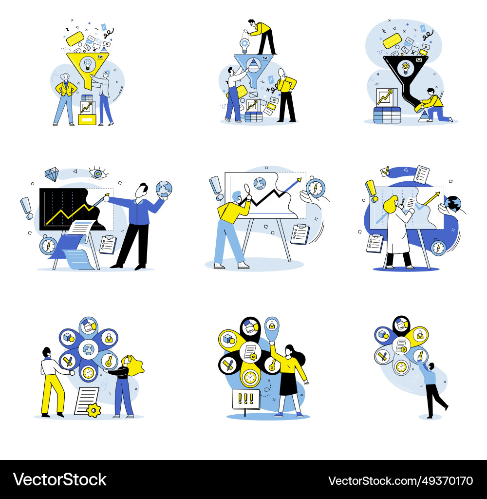 Data visualization analytics provides valuable Data visualization analytics provides valuable vector image