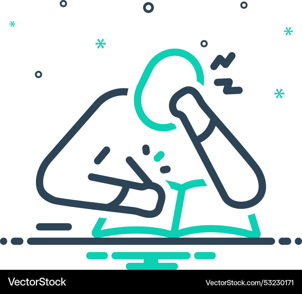 Difficulty Vector Image