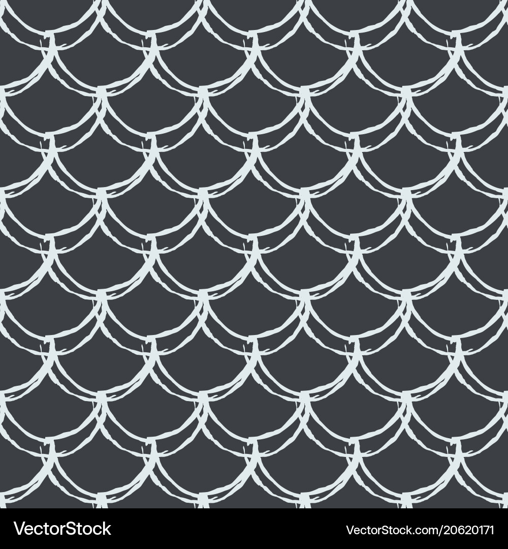 Fish scale seamless pattern Fish scale seamless pattern Vector Image