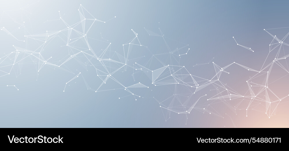 Global network connection banner design template Global network connection banner design template Vector Image