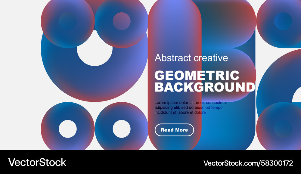 Abstract geometric shapes overlap creating Abstract geometric shapes overlap creating Vector Image
