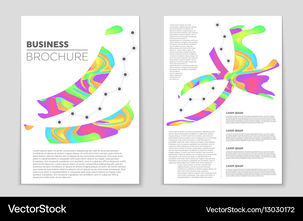 Abstract layout background set for art vector image