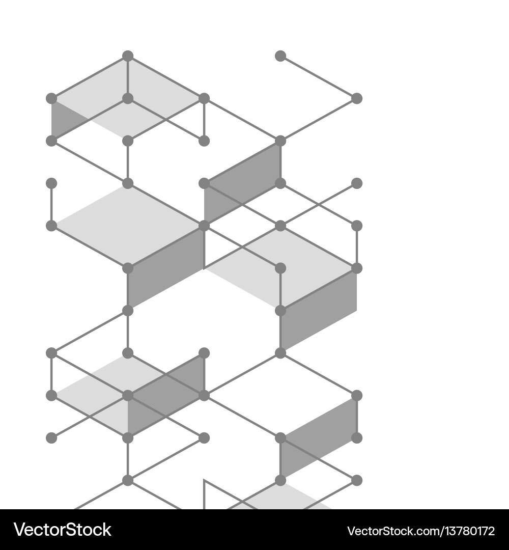 Connect abstraction Connect abstraction vector image