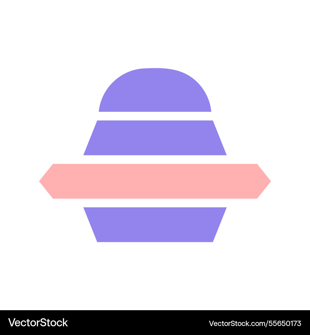 Abstract image of a spaceship with modern design Vector Image