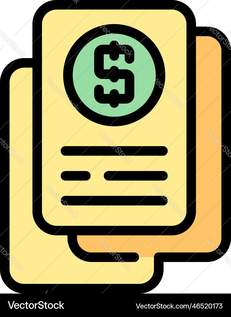 Accessible payment icon flat Accessible payment icon flat vector image