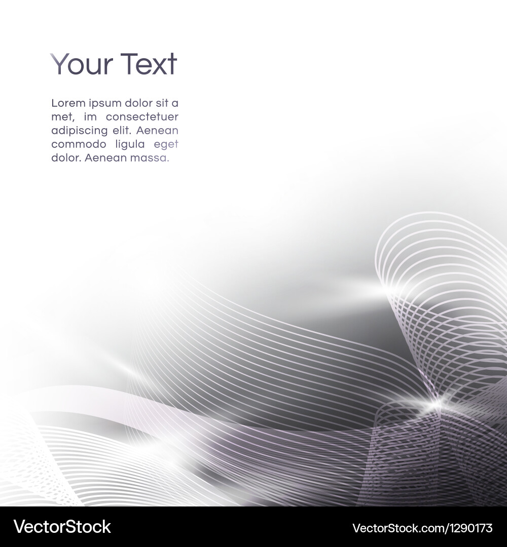 Dynamic Light Lines Background vector image