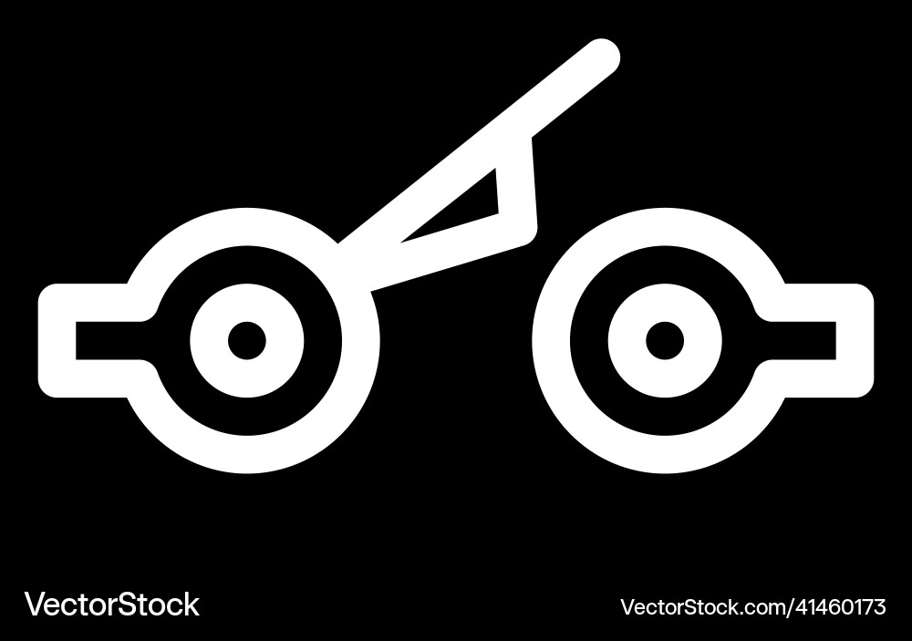 Push button switch mechanism glyph icon Push button switch mechanism glyph icon vector image