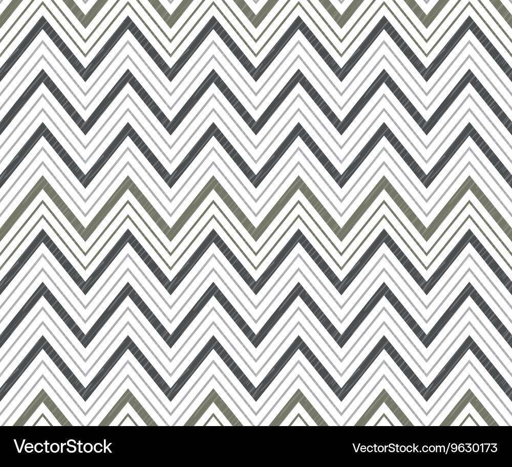 Zigzag Chevron Pattern Vector Image