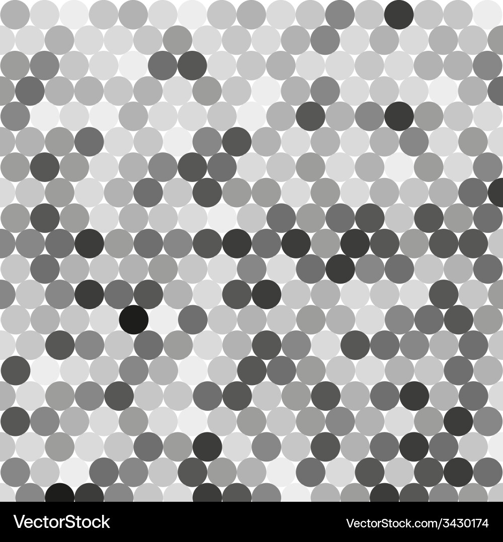 Abstract background with many gray dots vector image