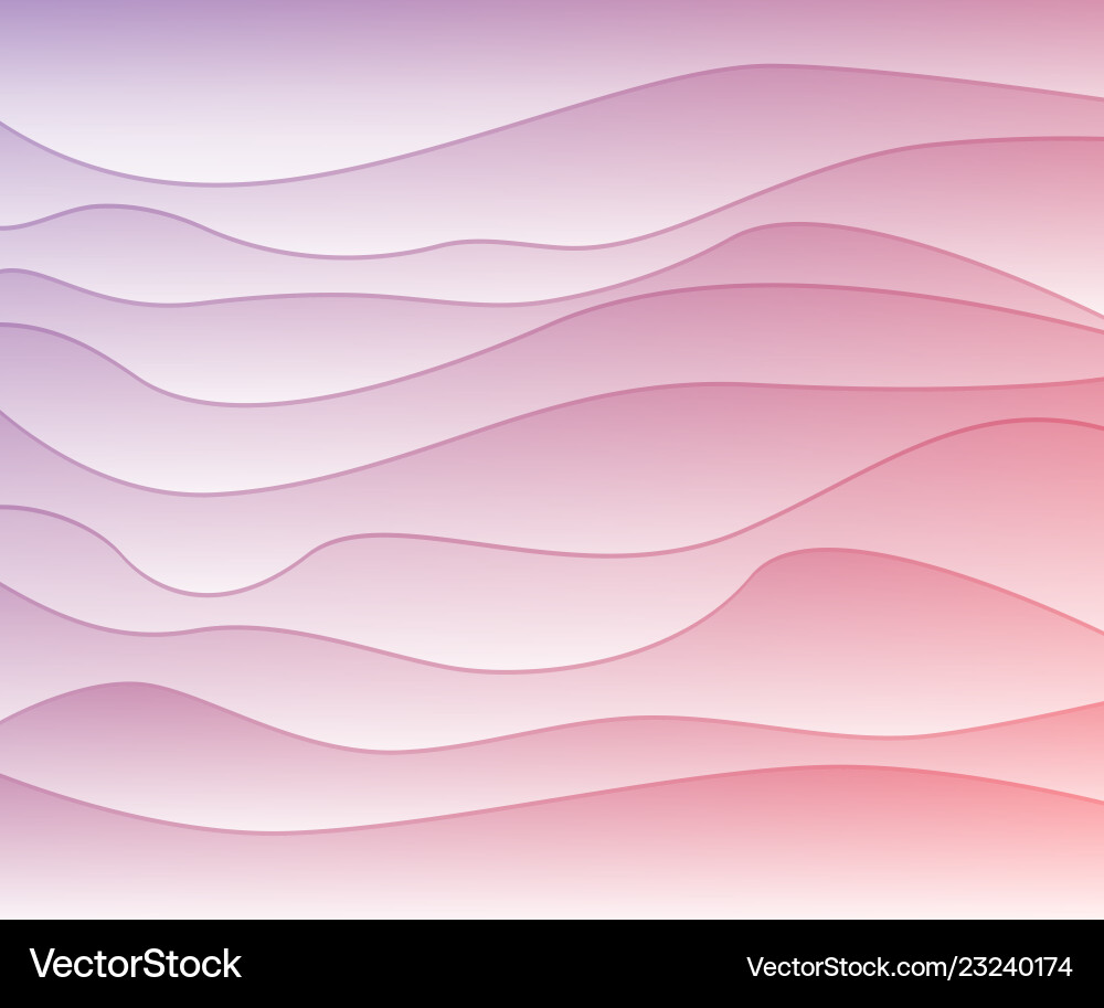 Abstract background with waves vector image