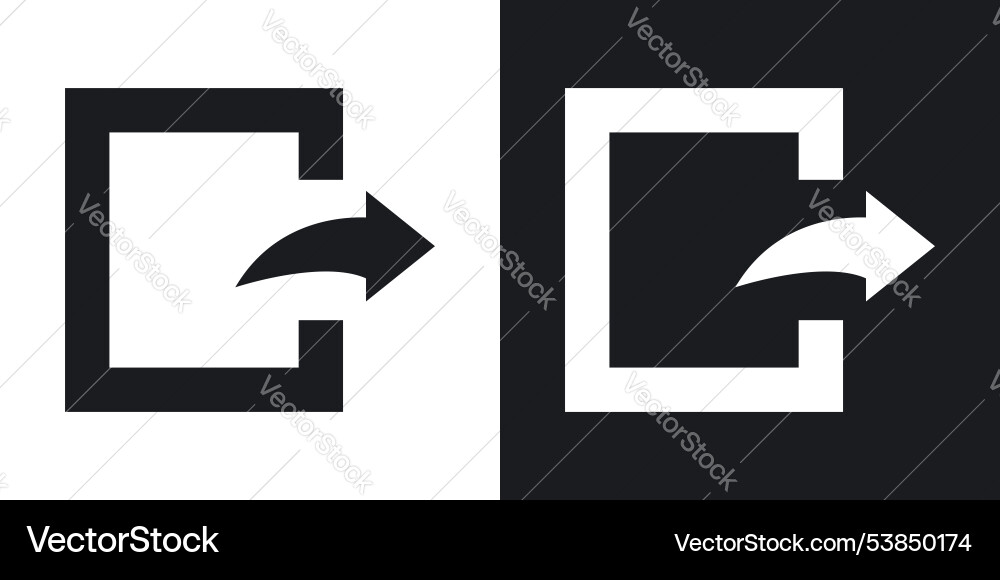 Export icon set Export icon set vector image