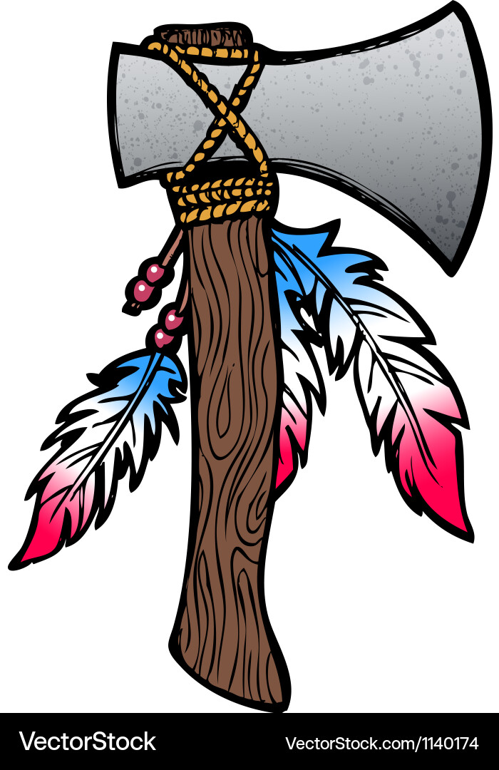 Hatchet Royalty Free Vector Image - VectorStock