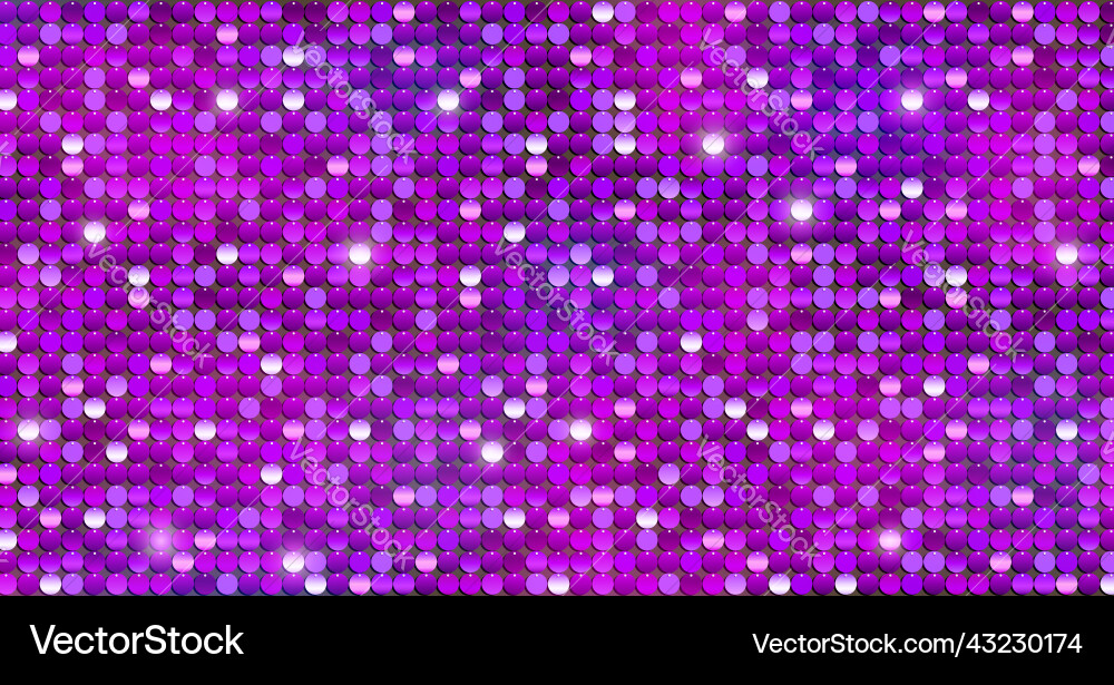 Shiny Pink Sequins Background vector image
