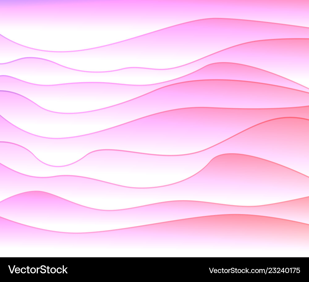 Abstract background with waves vector image