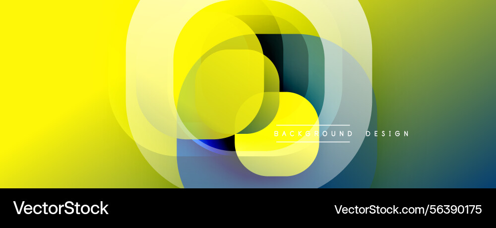 Abstract vibrant layers create dynamic Abstract vibrant layers create dynamic Vector Image