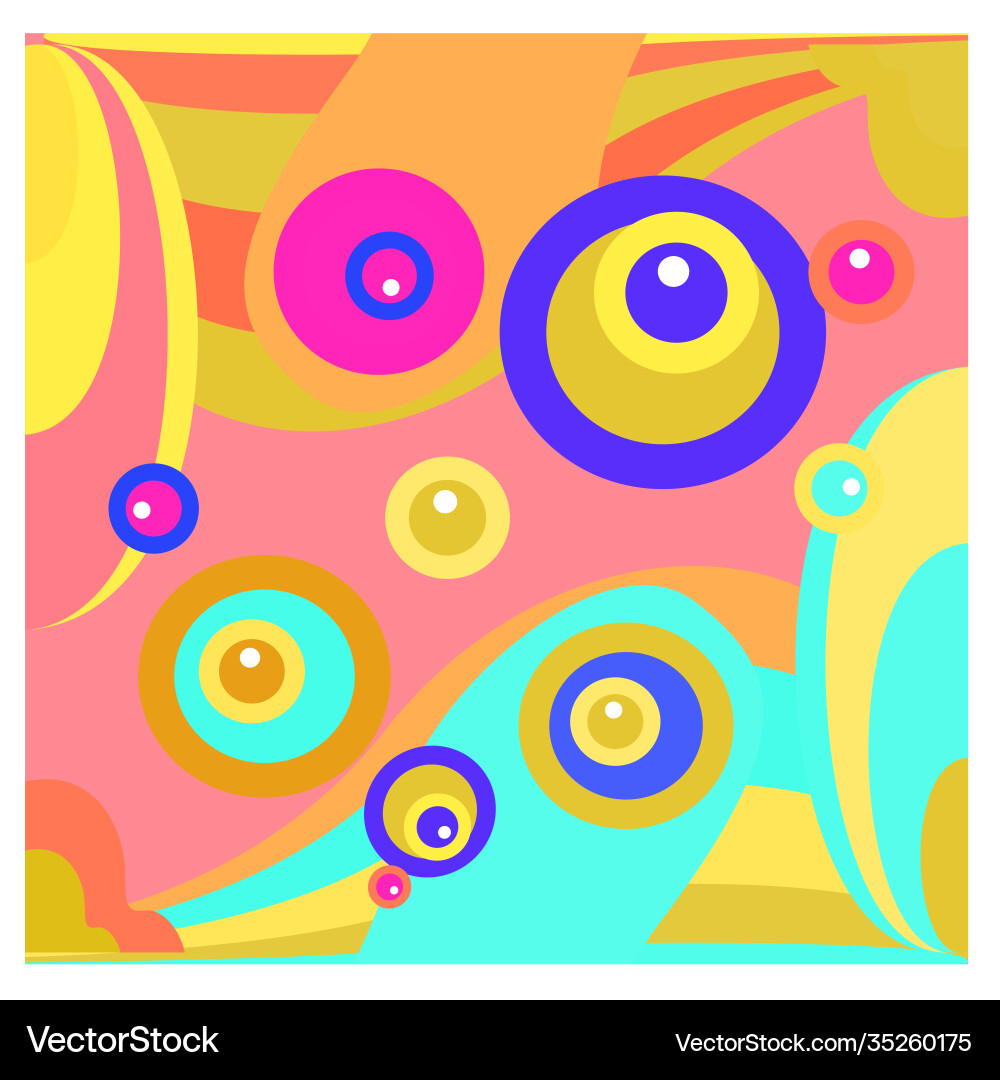 Colorful geometric and curve background pattern Colorful geometric and curve background pattern Vector Image